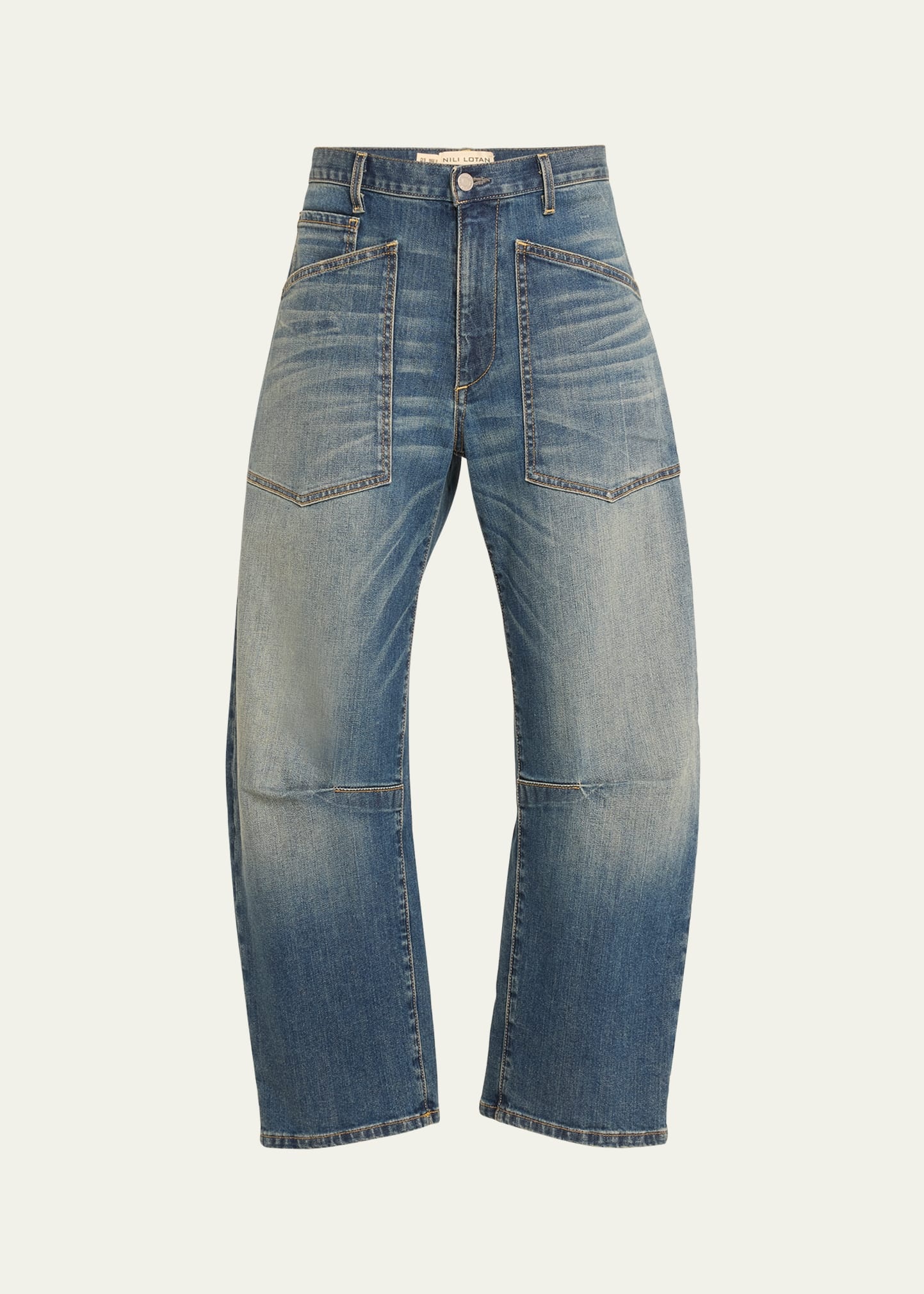 Shon Cropped Jeans - 1