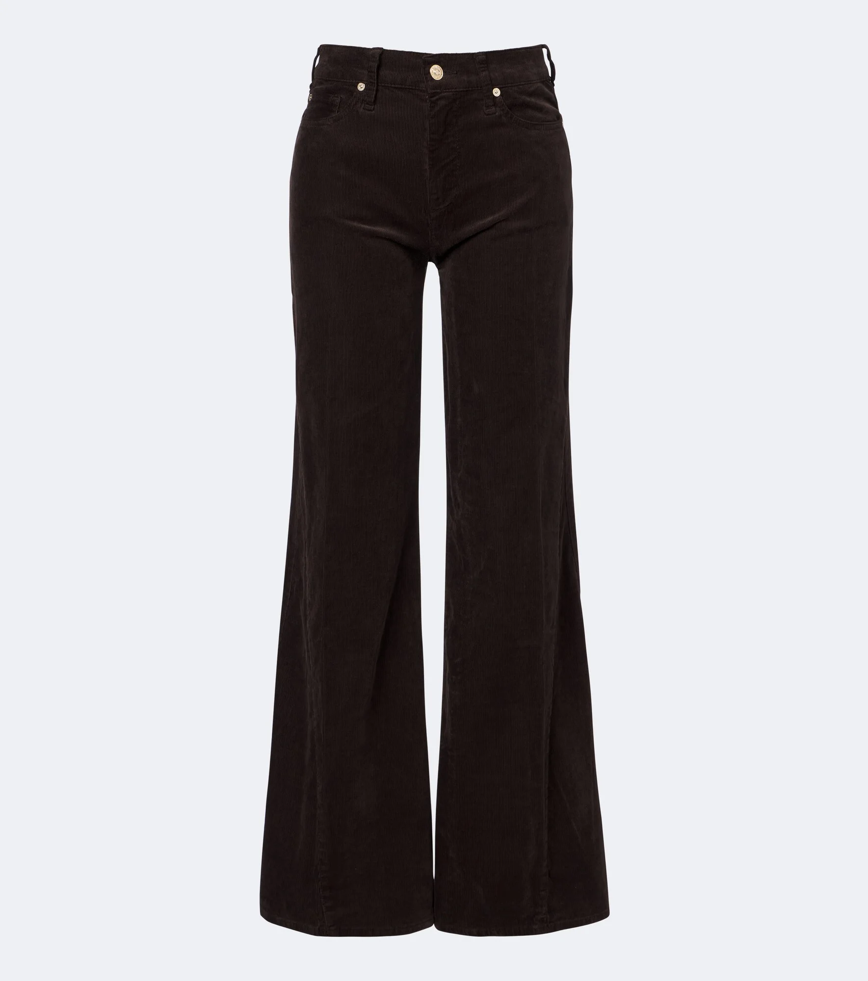 Lotta cotton-blend corduroy wide-leg pants - 1
