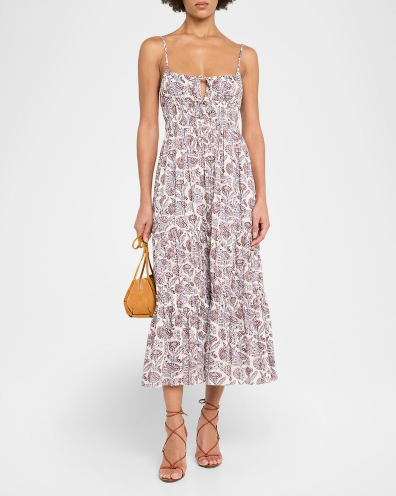 ULLA JOHNSON Aydin Cami Midi Dress outlook