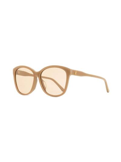 JIMMY CHOO Lidie Butterfly sunglasses outlook