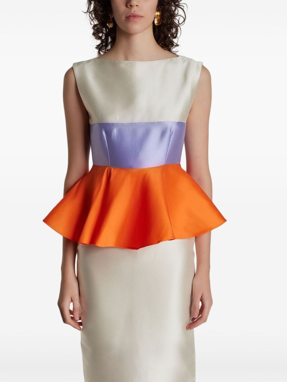 Cy ruffle-detailing dress - 5