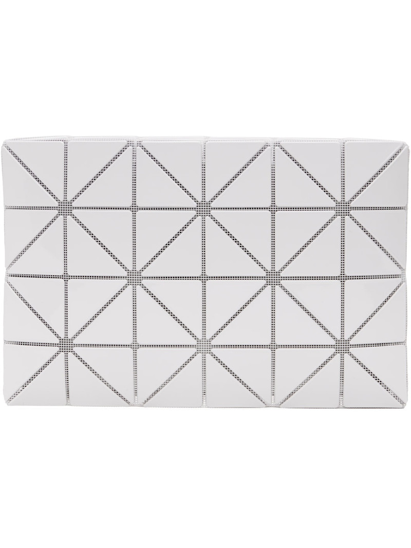 BAO BAO ISSEY MIYAKE Off-White Lucent One-Tone Pouch outlook
