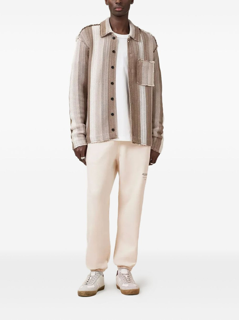 ALLSAINTS logo-print track pants outlook
