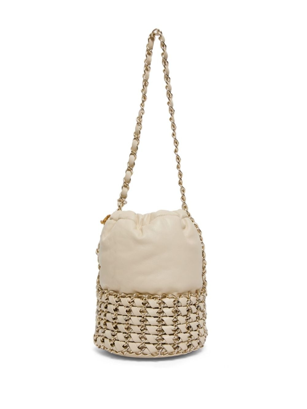 chain-detailing bucket bag - 2