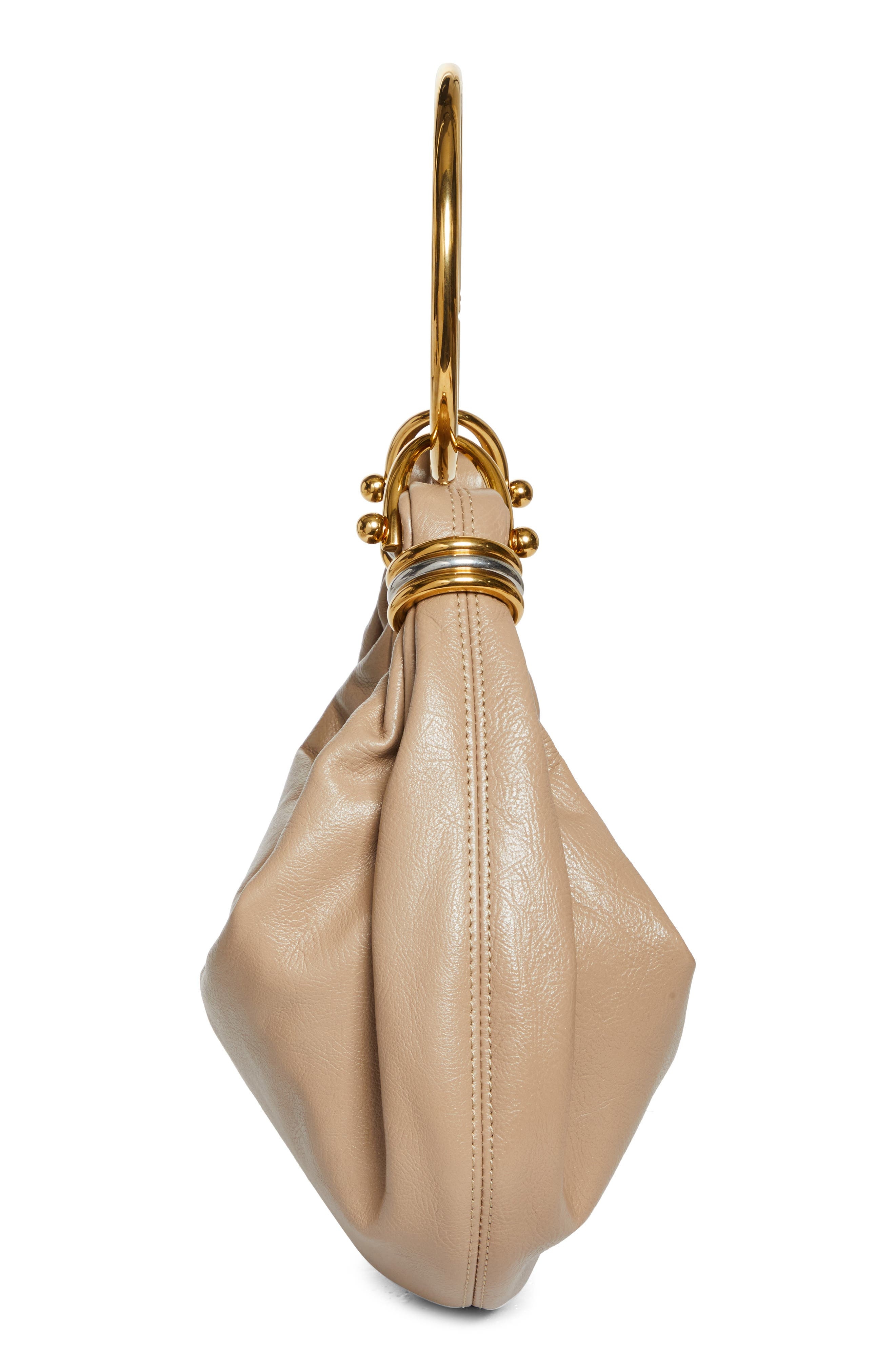 Chloé Small Bracelet Hobo Bag in Boyish Brown at Nordstrom - 6
