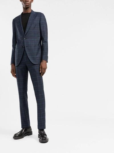 Etro Prince Of Wales single-breasted suit outlook