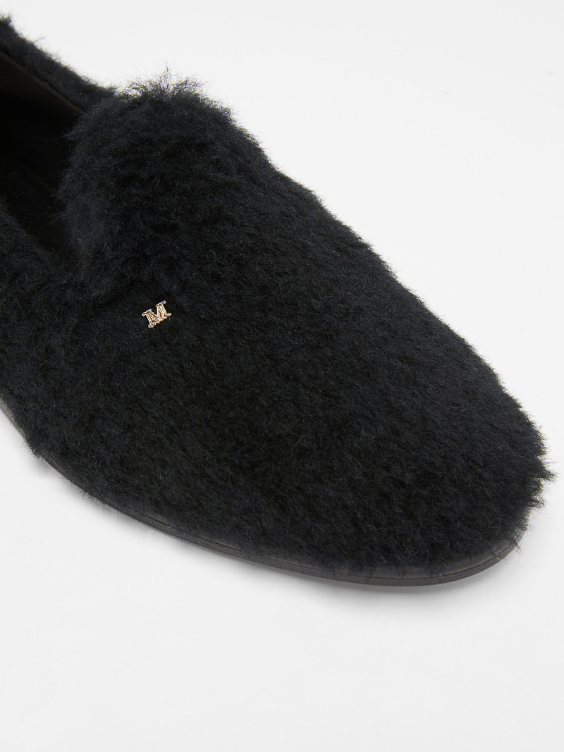 FELIA Teddy fabric slippers 4