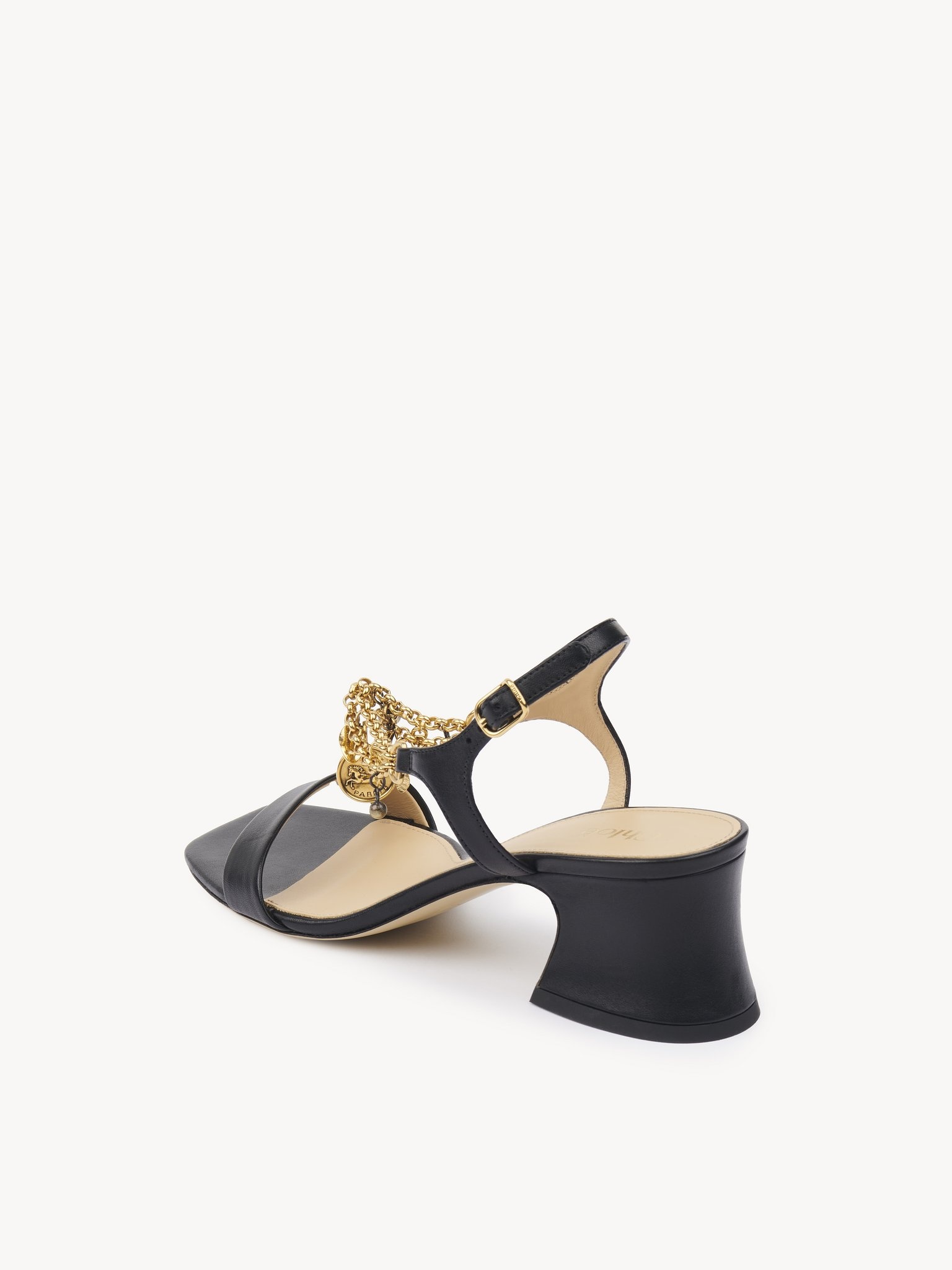 CHLOÉ CHARMS HEELED SANDAL - 5