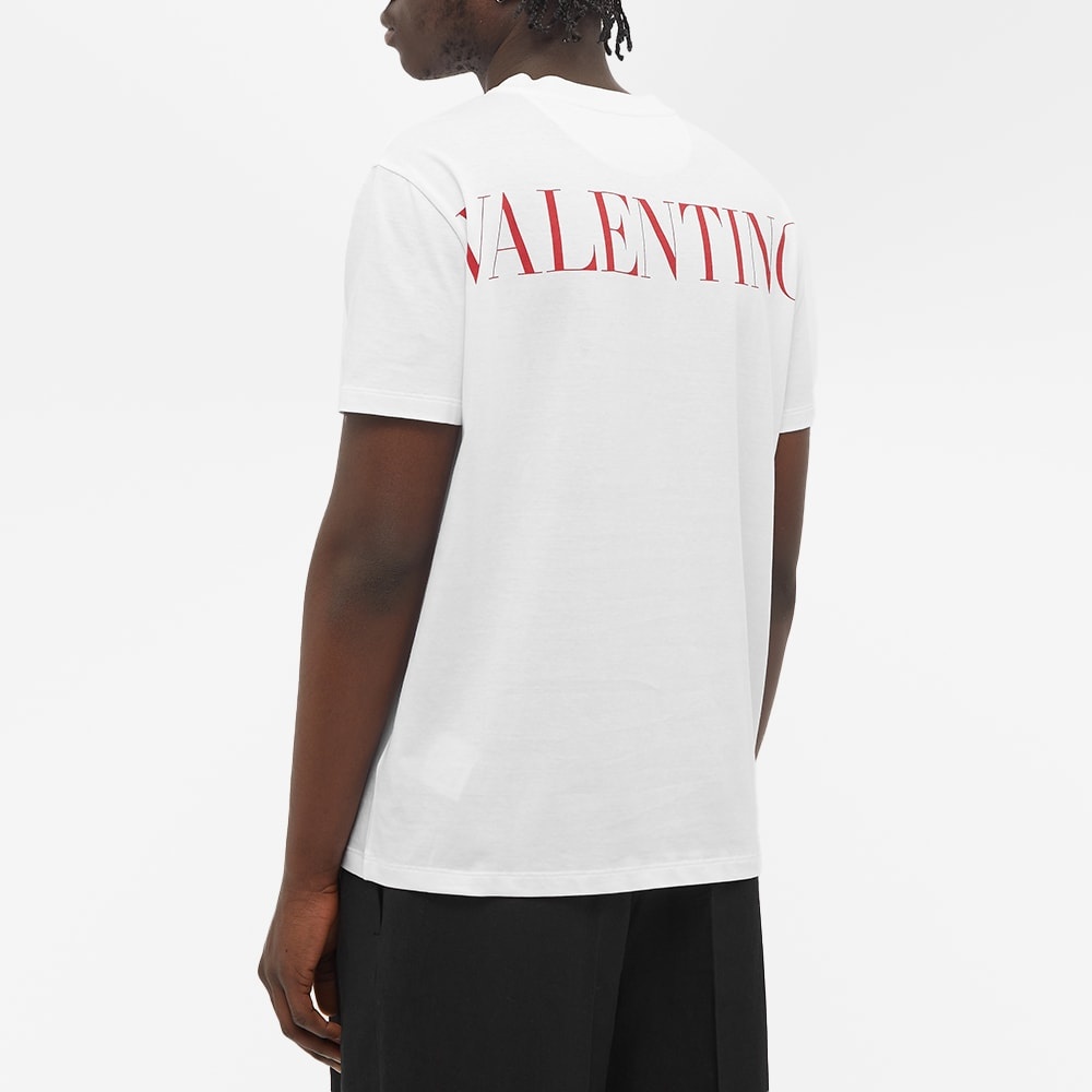 Valentino Macrame Back Logo Pocket Tee - 5