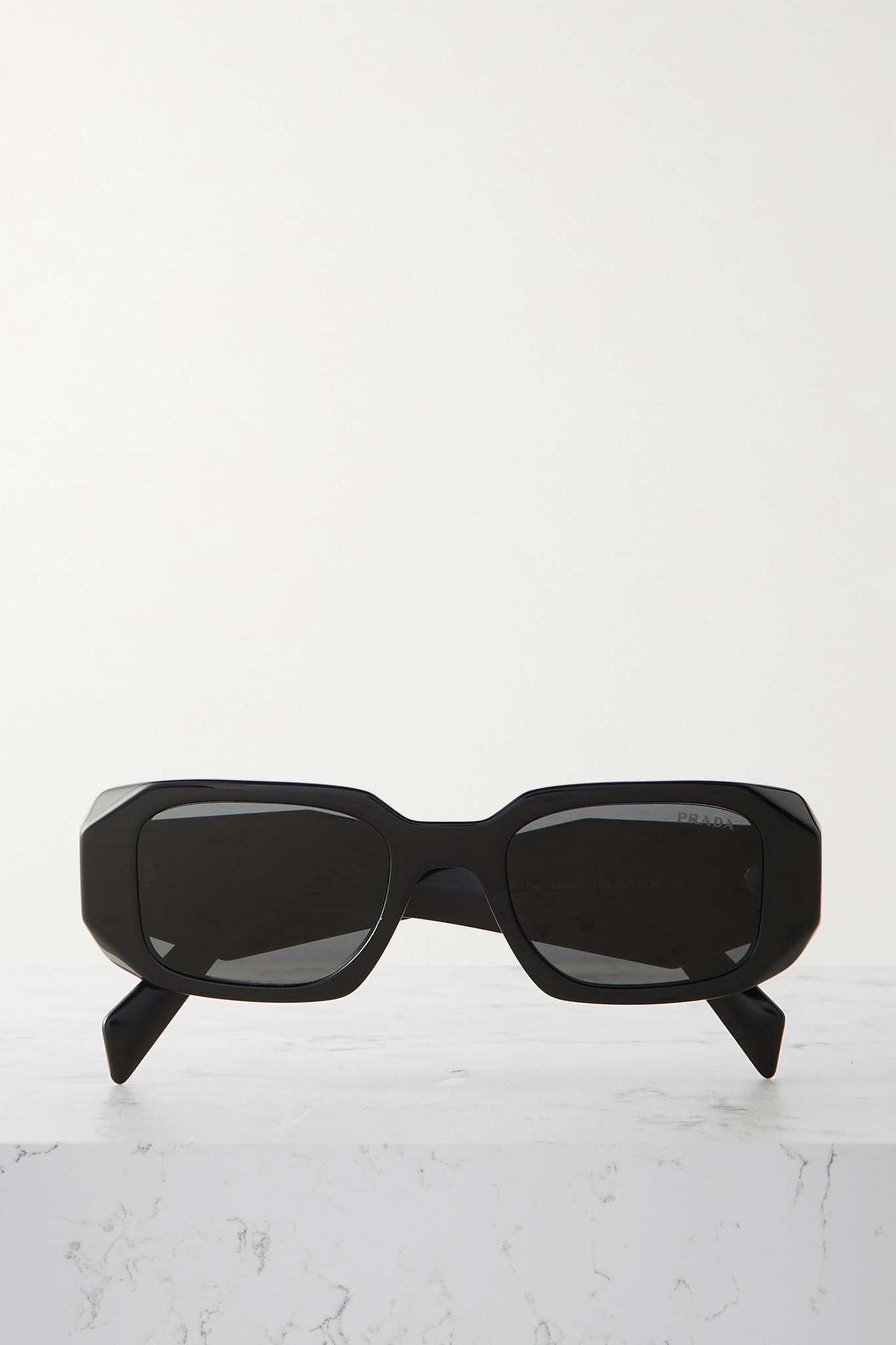 Square-frame acetate sunglasses - 4