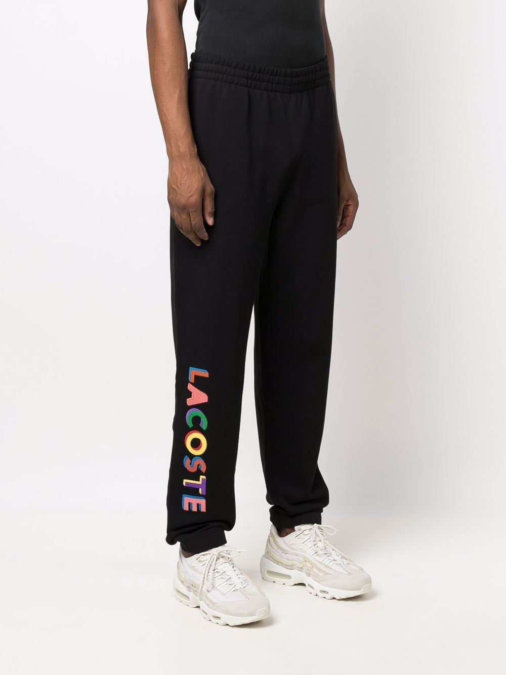 logo-print cotton sweatpants - 4