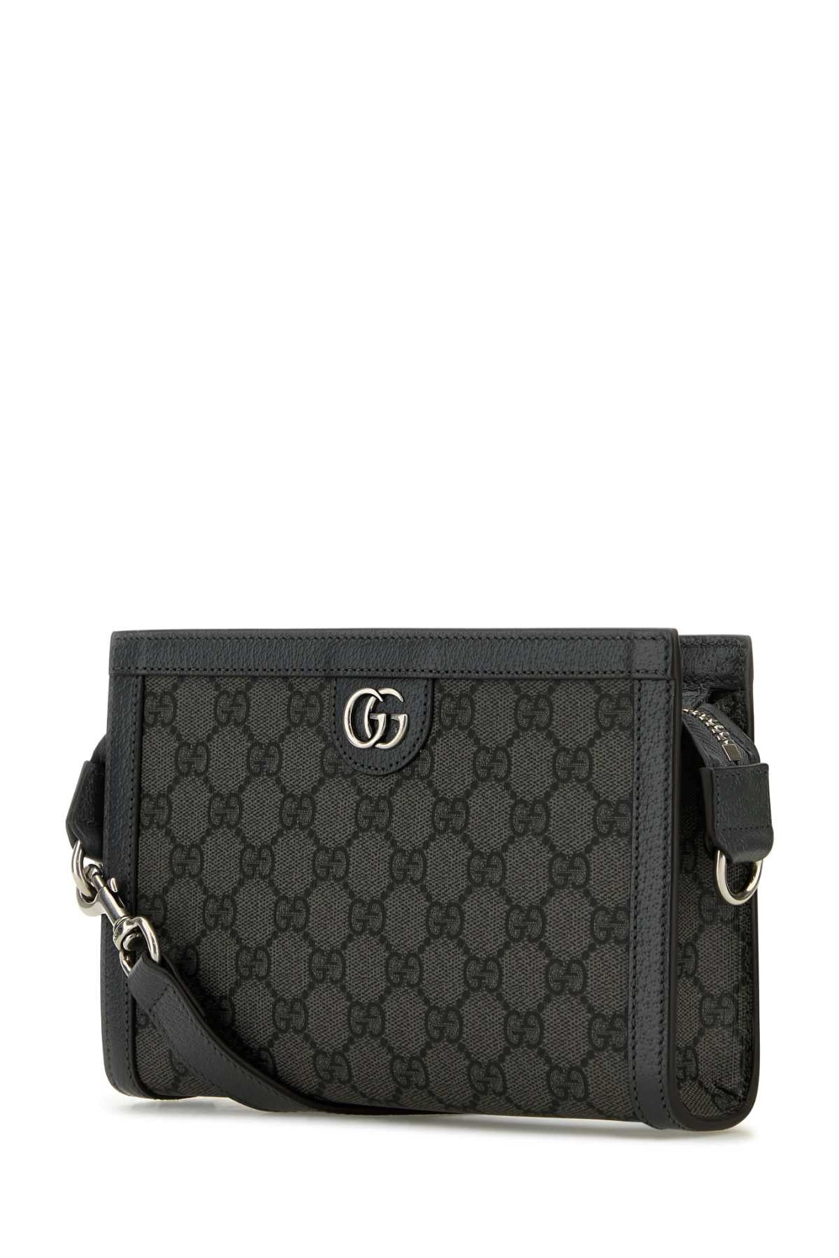 Gucci Men Gg Supreme Fabric And Leather Ophidia Crossbody Bag - 2