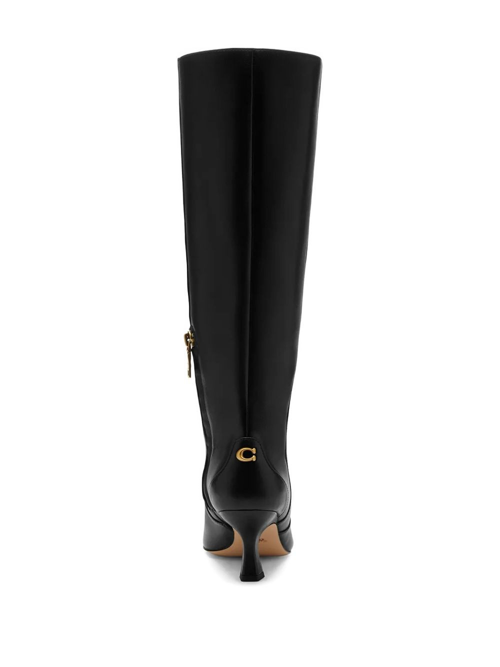 leather knee-high boots - 3