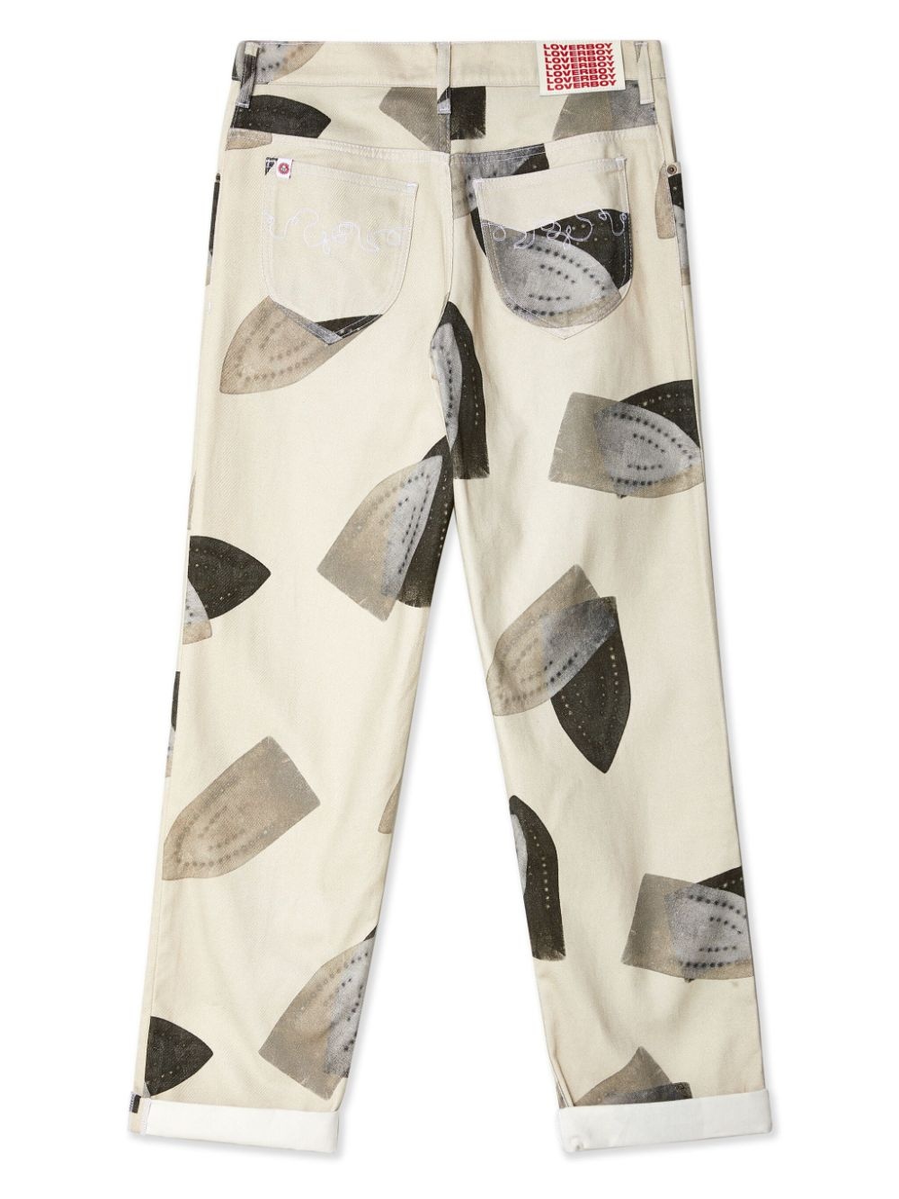 Art Denim straight-leg jeans - 2