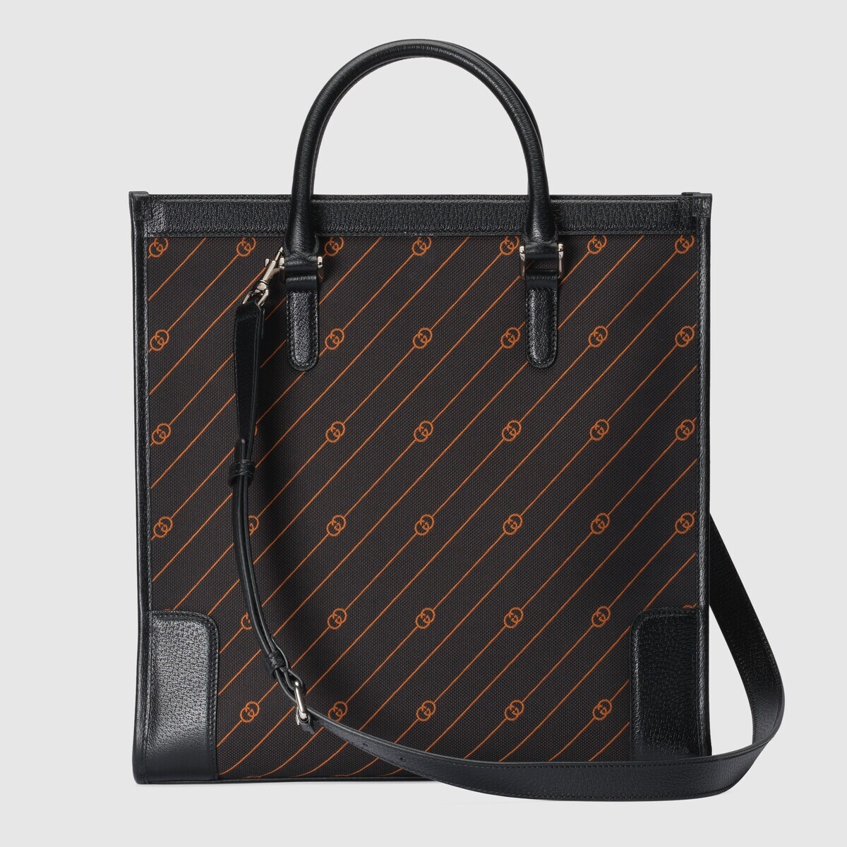 Interlocking G jacquard tote - 5
