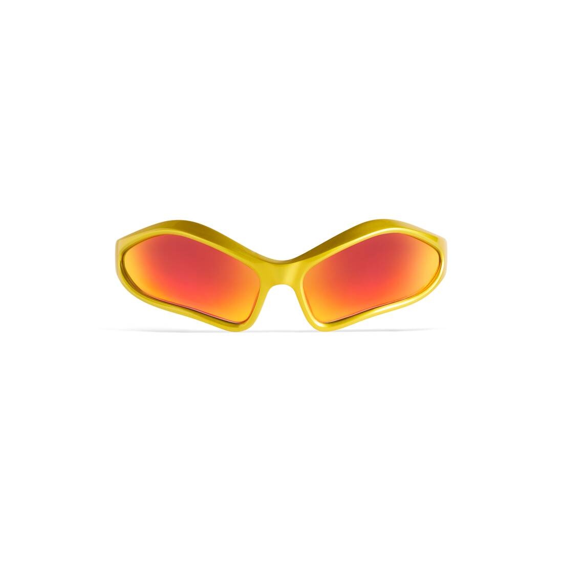 Fennec Oval Sunglasses  in Yellow - 1