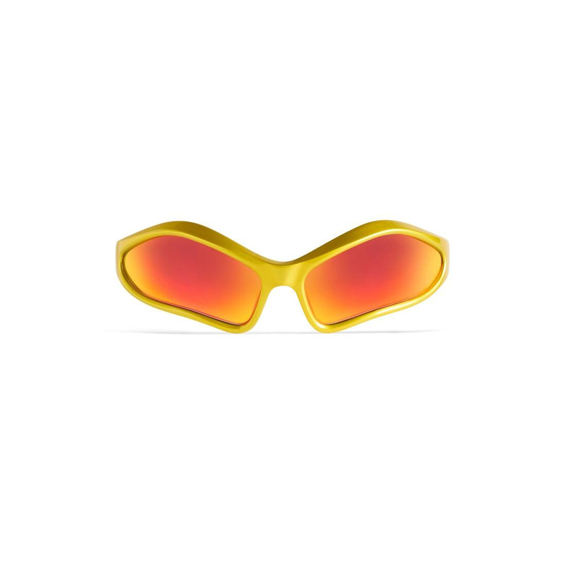Fennec Oval Sunglasses in Yellow - 1