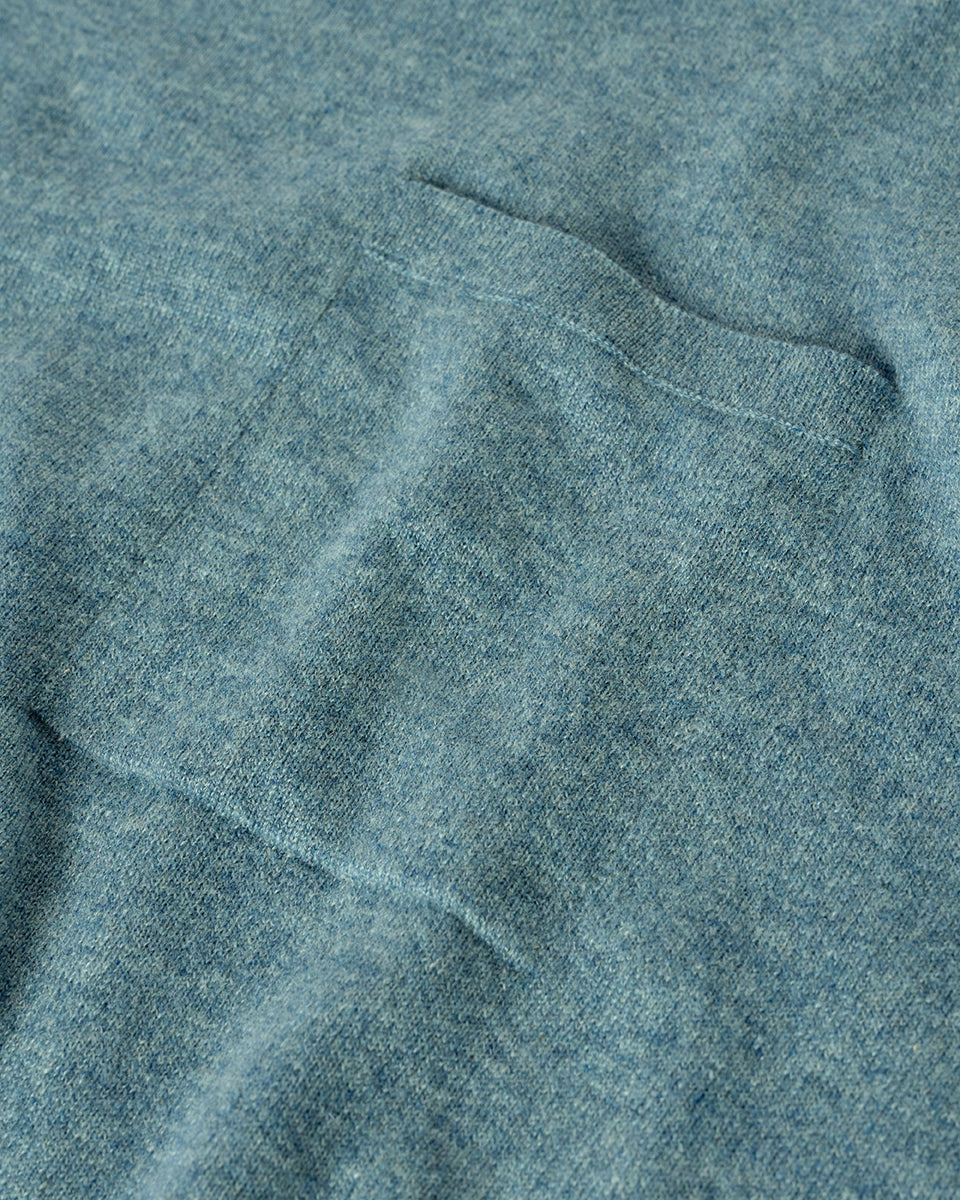 Gauzy Pocket Green Cashmere Jumper - 6