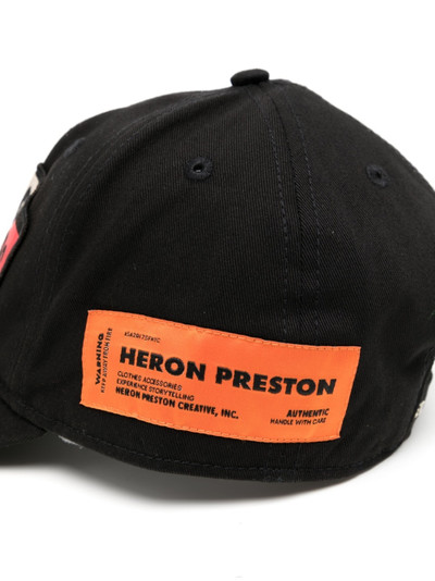 Heron Preston logo-print baseball cap outlook