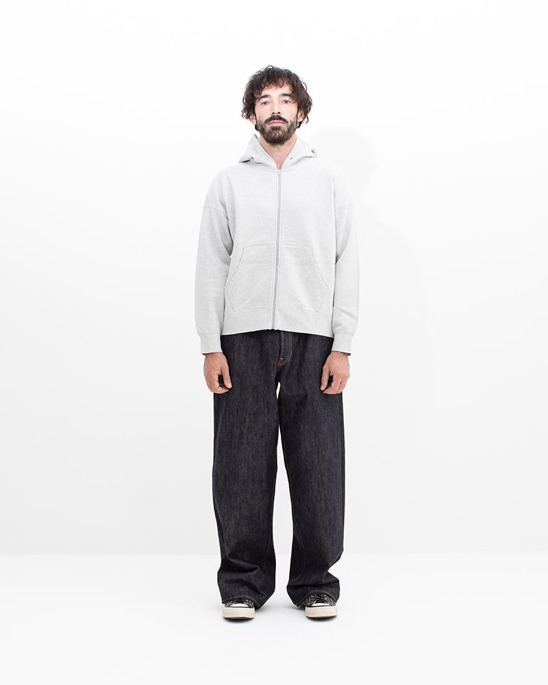 ULTIMATE JUMBO SB HOODIE F.Z. GREY - 3