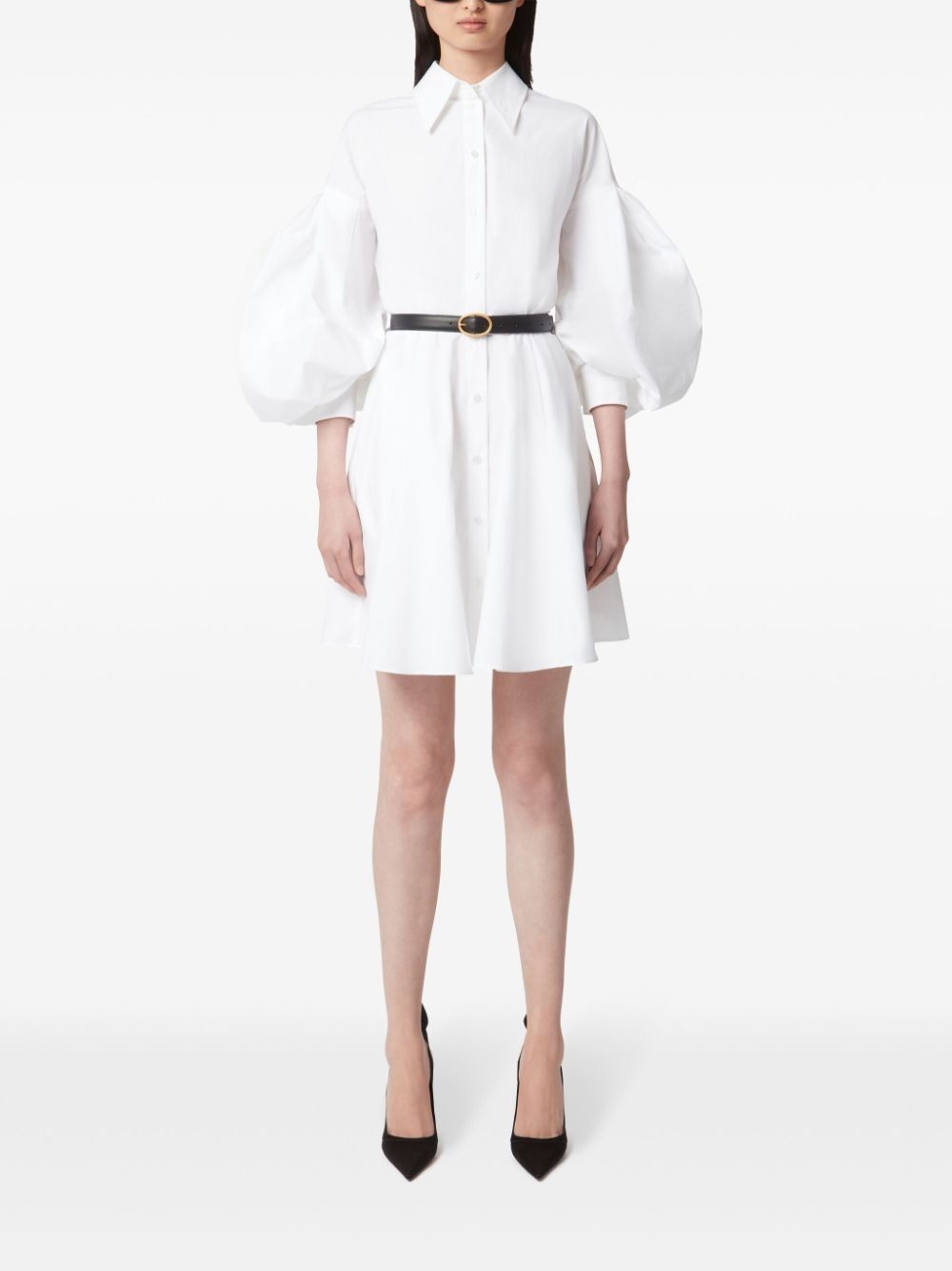 puff sleeves minidress - 2