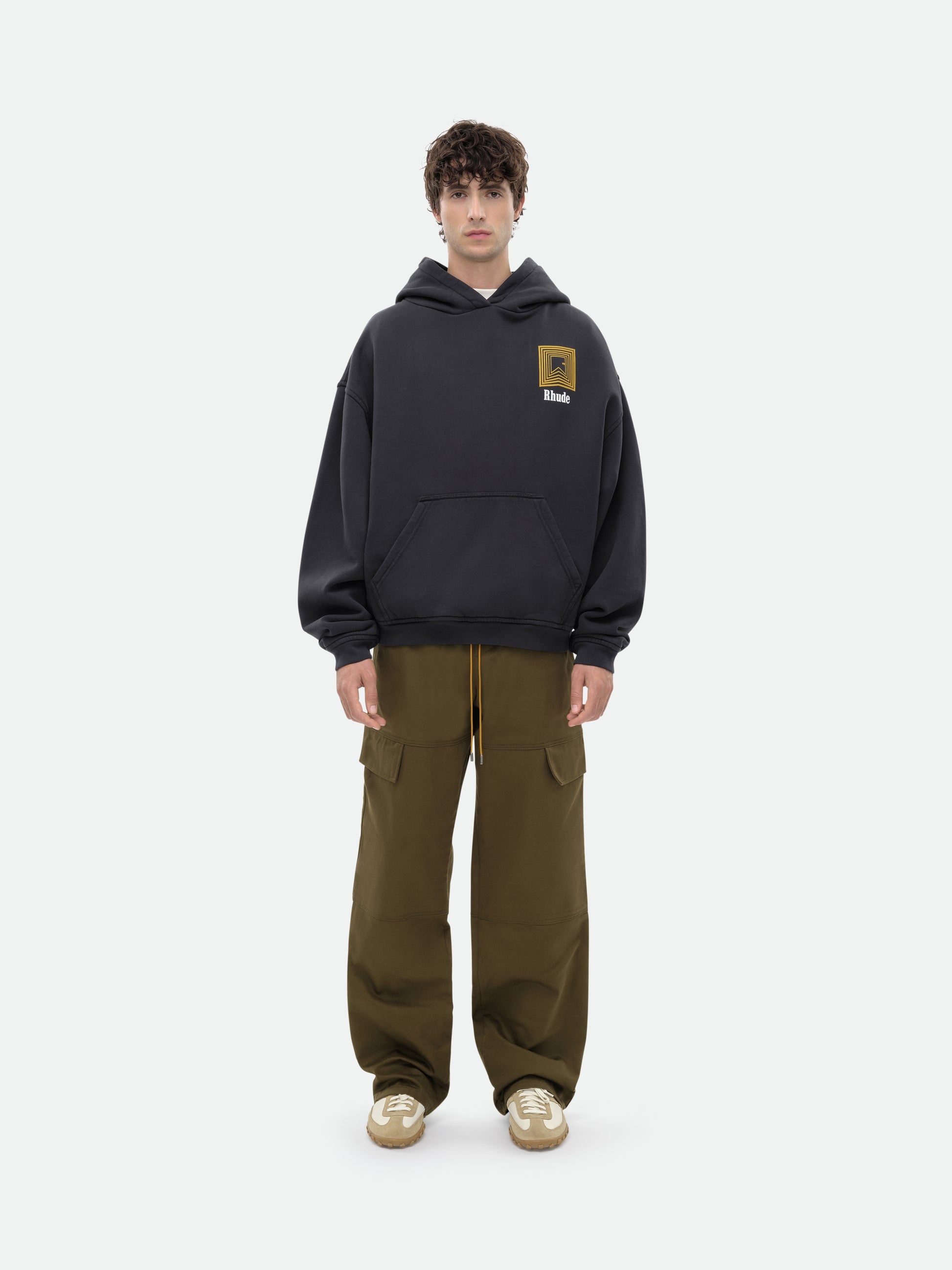 CHEVRON LOGO REPEAT HOODIE - 2