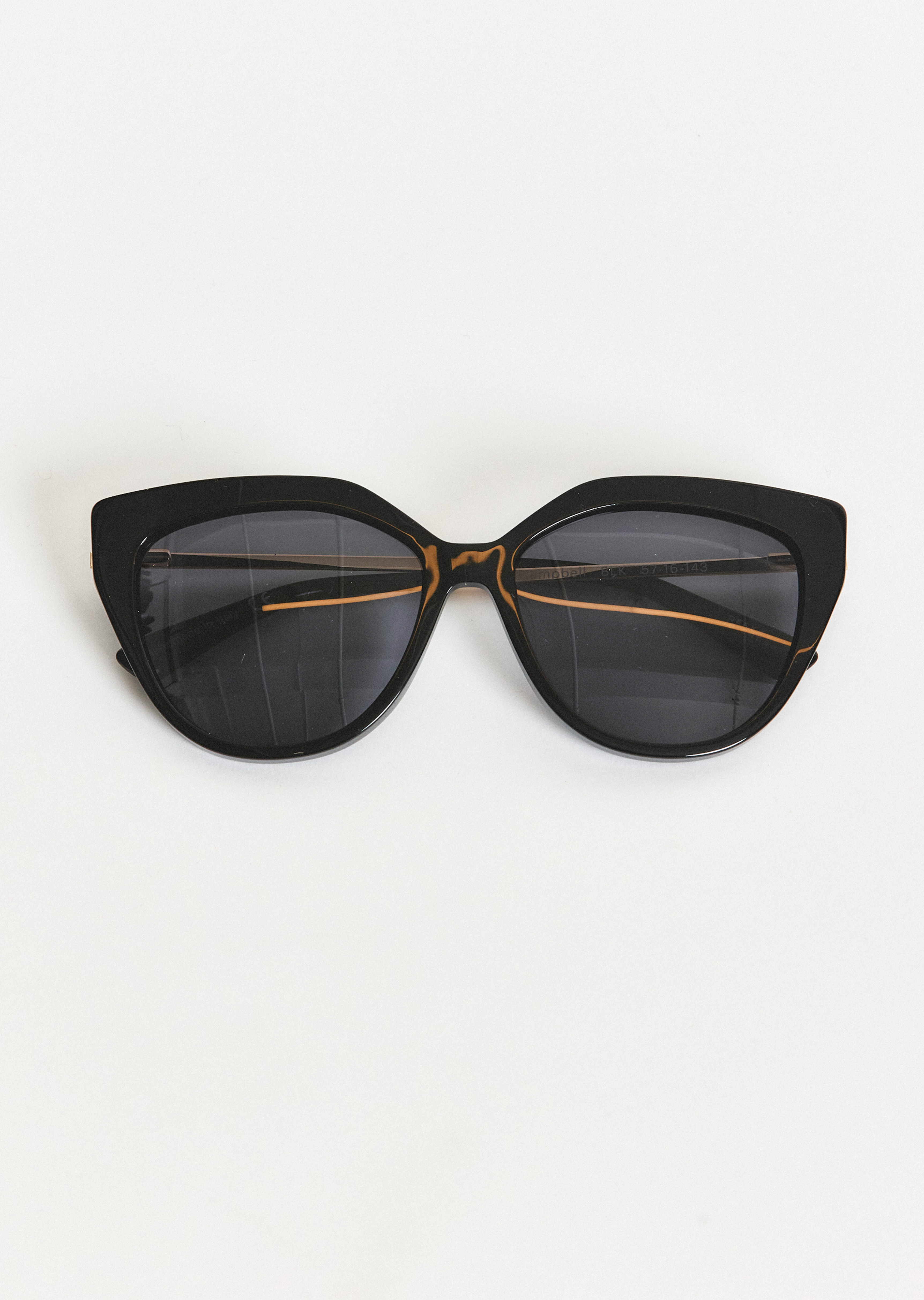 CAMPBELL CAT EYE OVERSIZED SUNGLASSES - 3