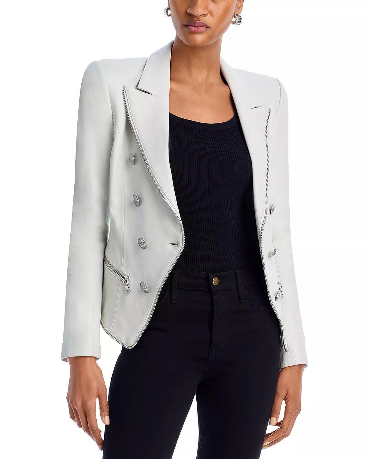 Ottilie Leather Blazer - 2