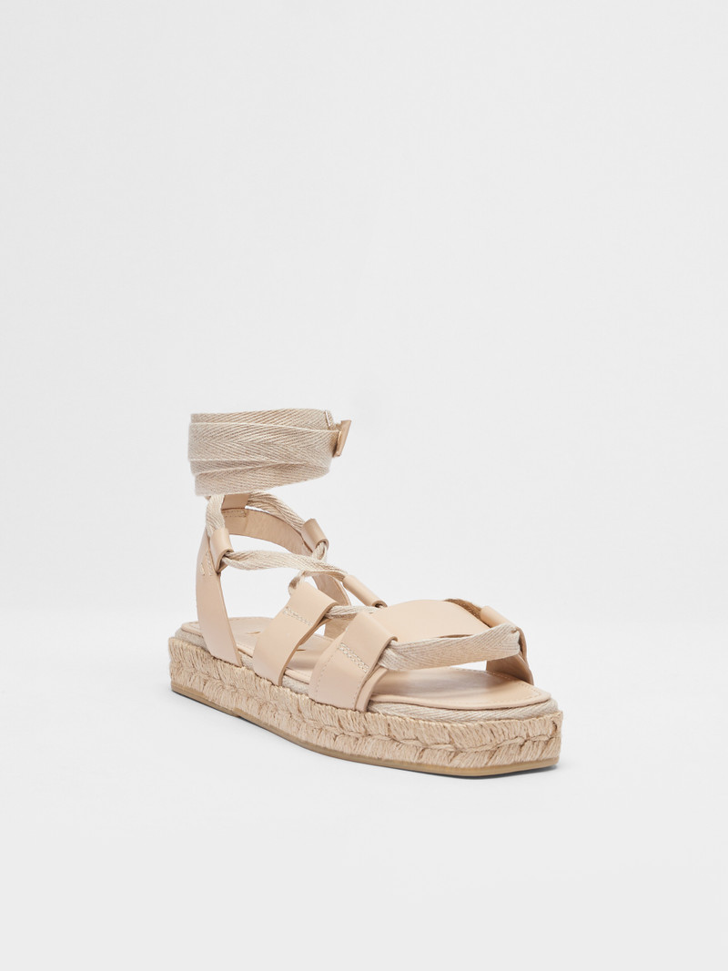 Max Mara ELIDE2 Nappa leather sandals outlook