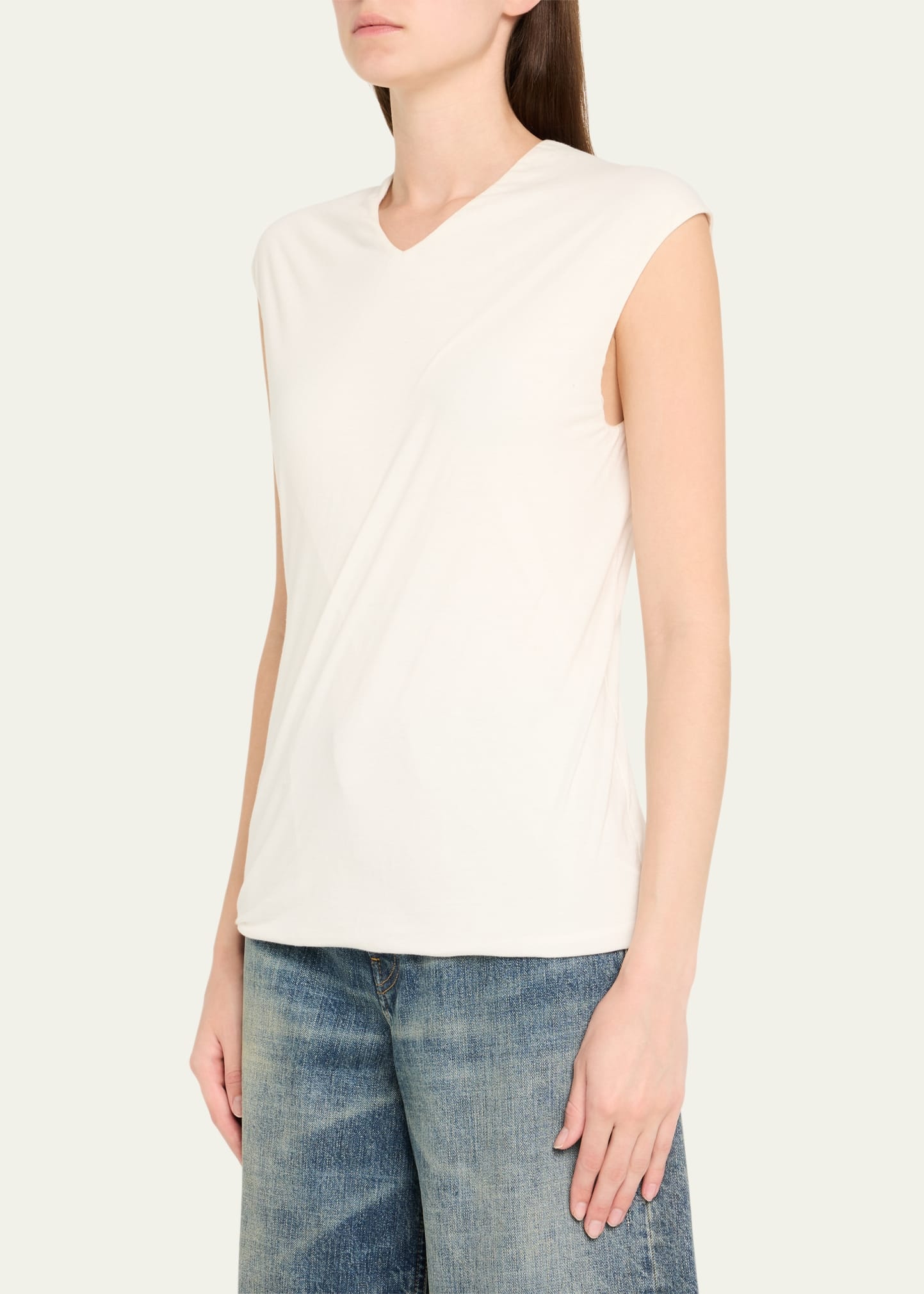 High V-Neck Tank Top - 4
