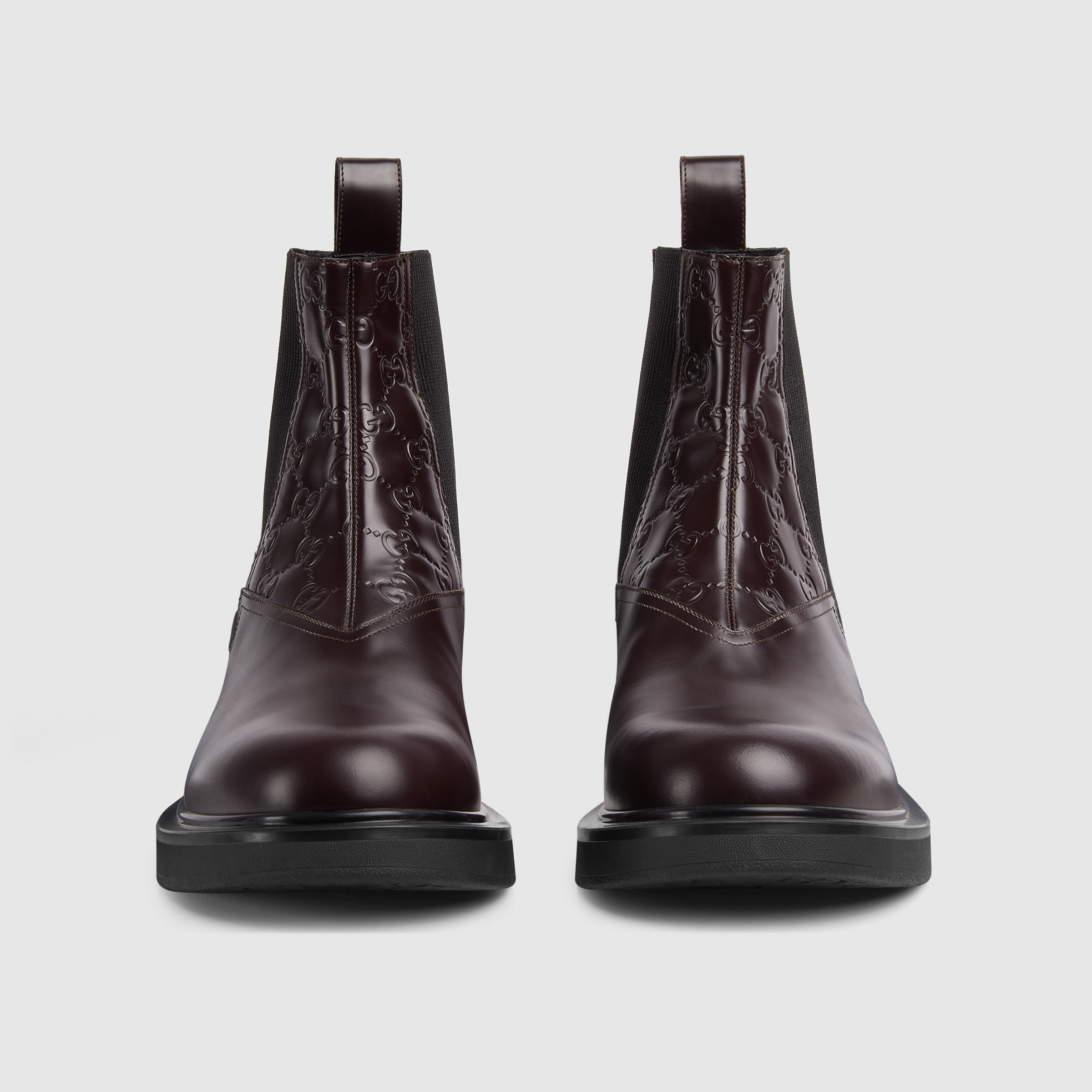 Men's ankle boot with GG detail - 4