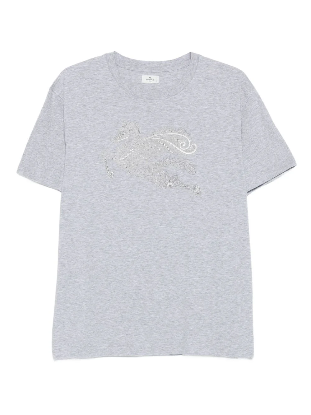 embellished bird t-shirt - 1