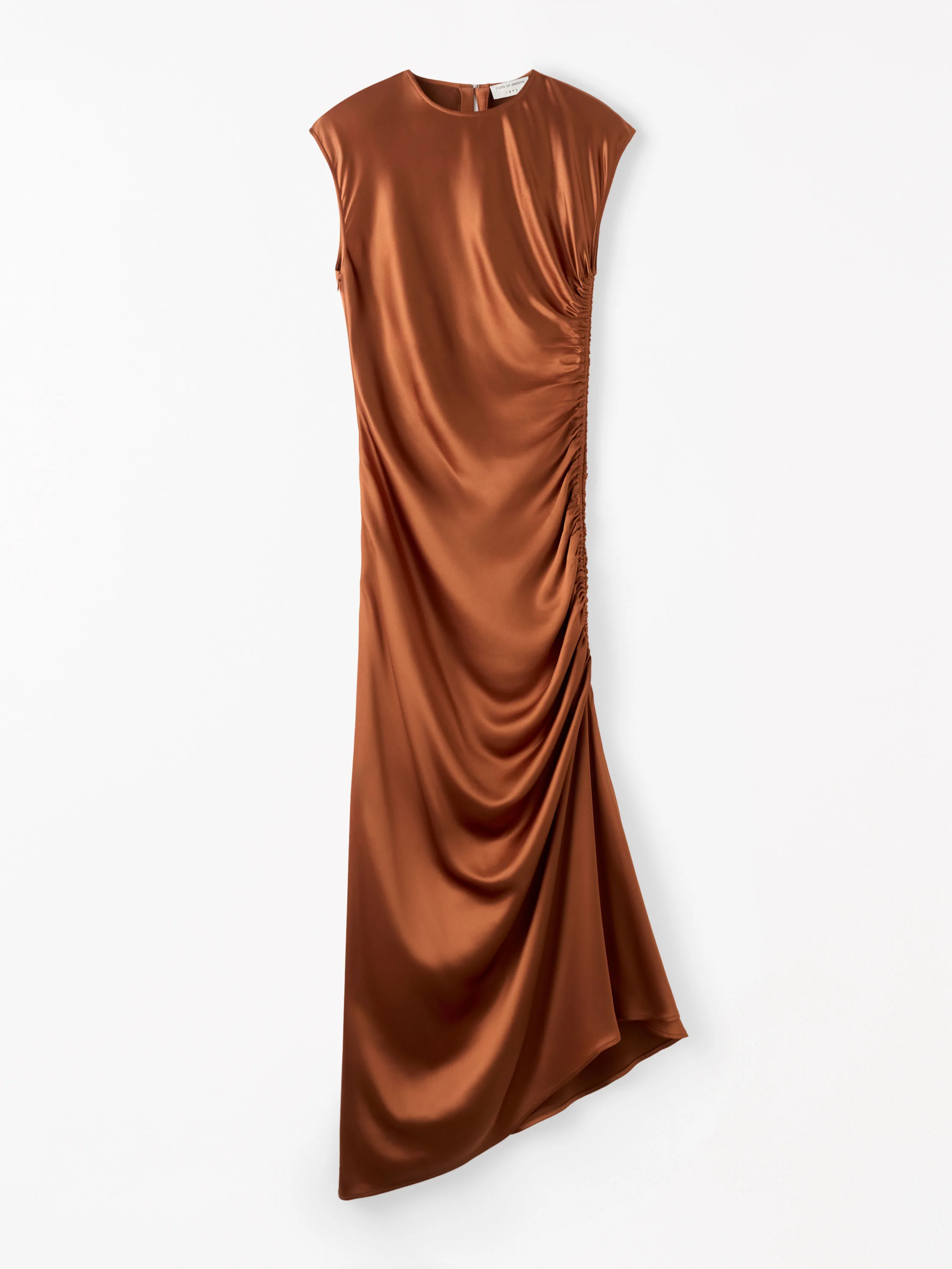 Ivoal Drapey Satin Dress - 1