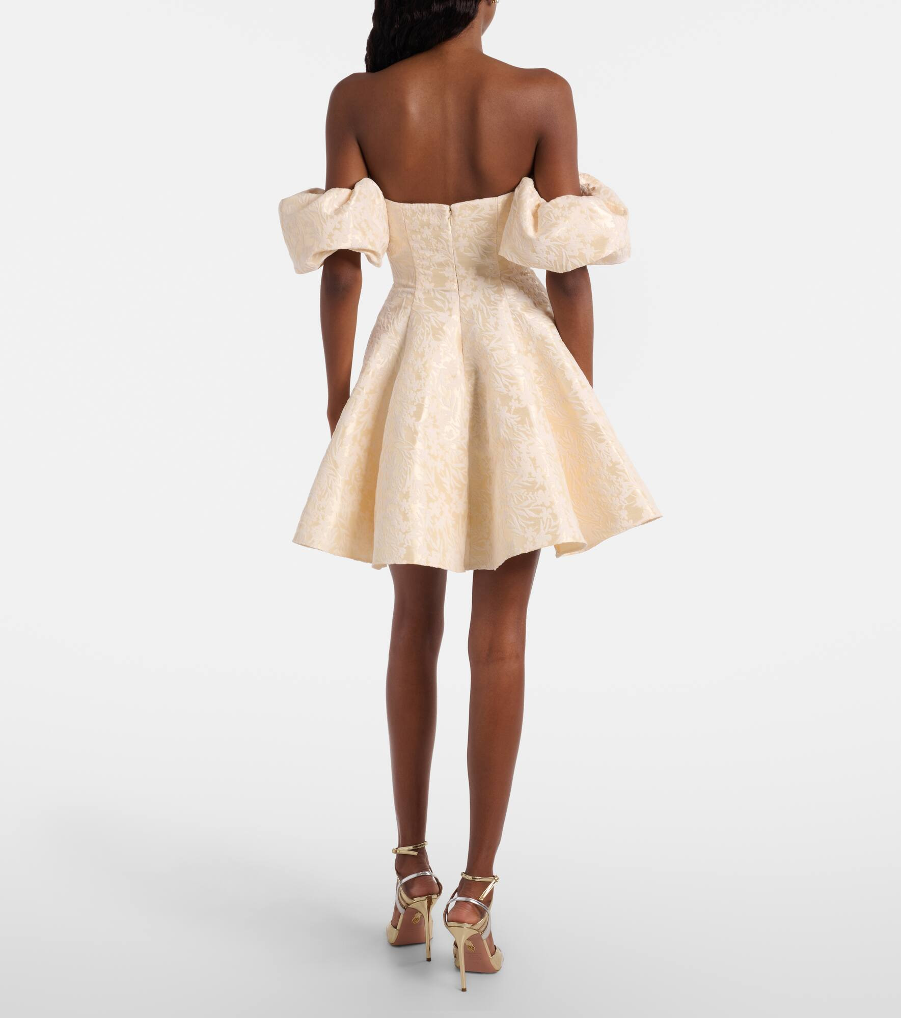 Selene off-shoulder minidress - 3