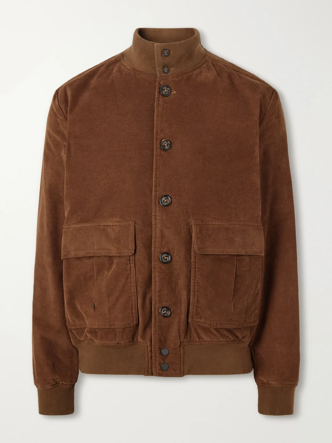 Valstarino Cotton-Blend Corduroy Bomber Jacket - 1