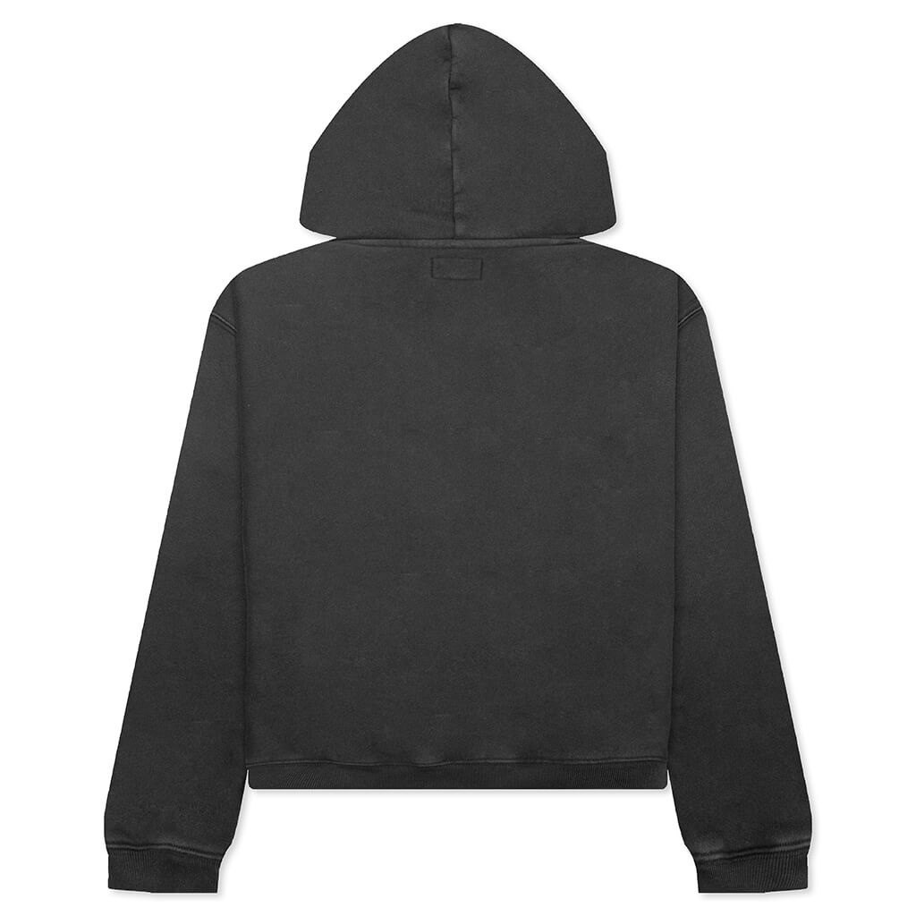 STUSSY INTL RELAXED HOODIE - WASHED BLACK - 2