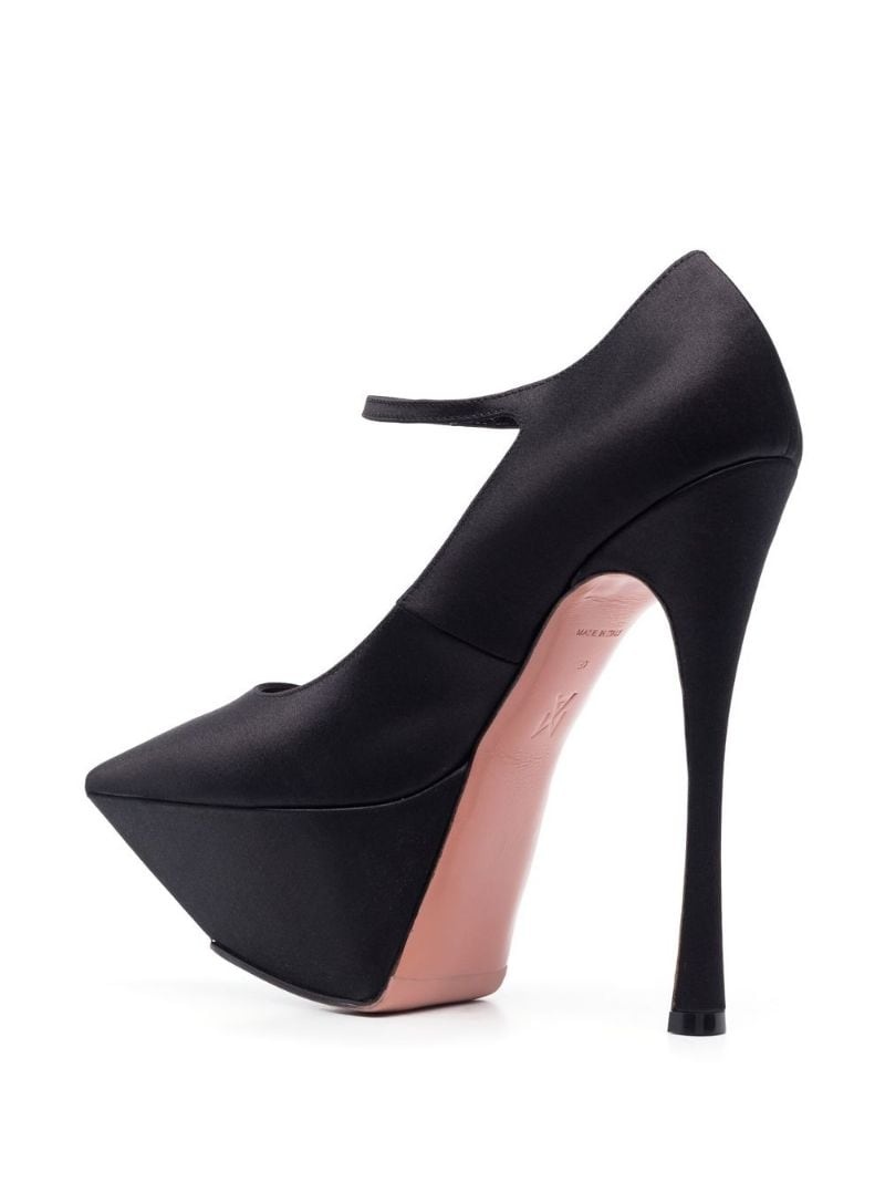 pointed 150mm platform pumps - 3