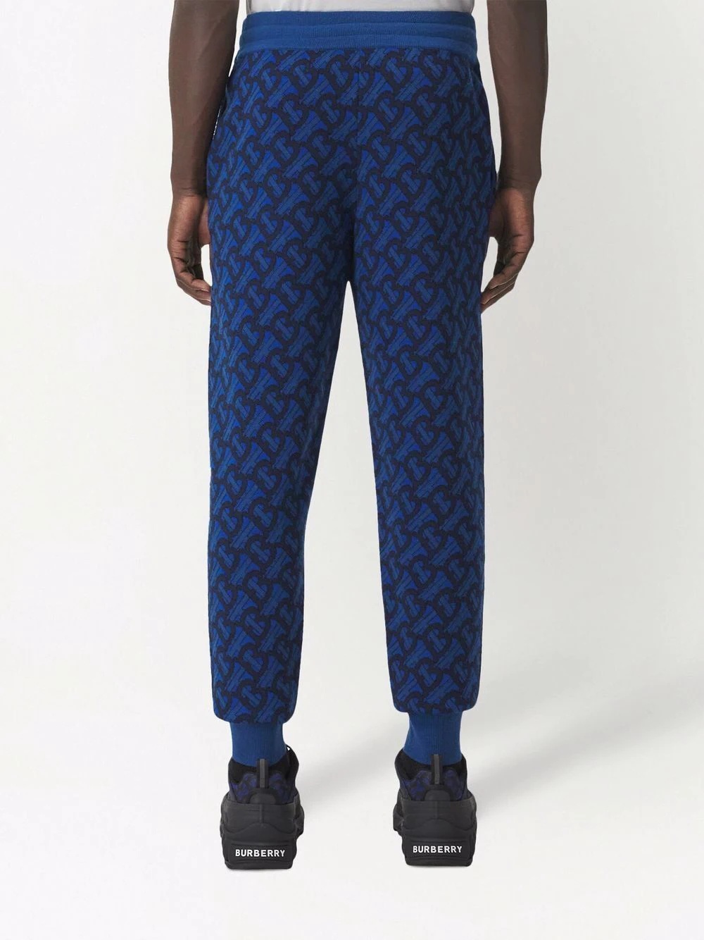 monogram-pattern track pants - 4