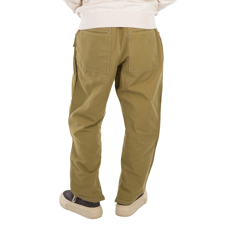 Isabel Marant Men's Khaki Tilseno Cotton Carrot Pants - 3