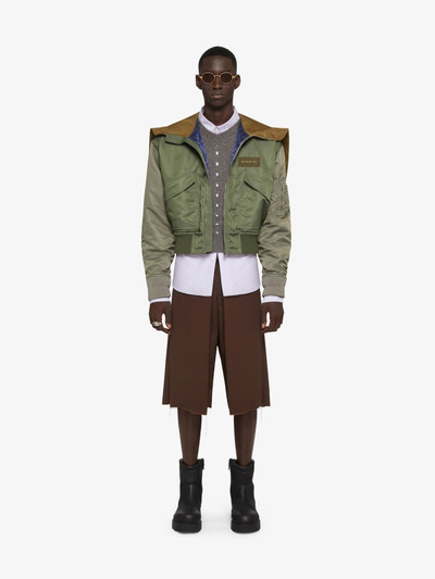 Givenchy HOODED BOMBER JACKET outlook