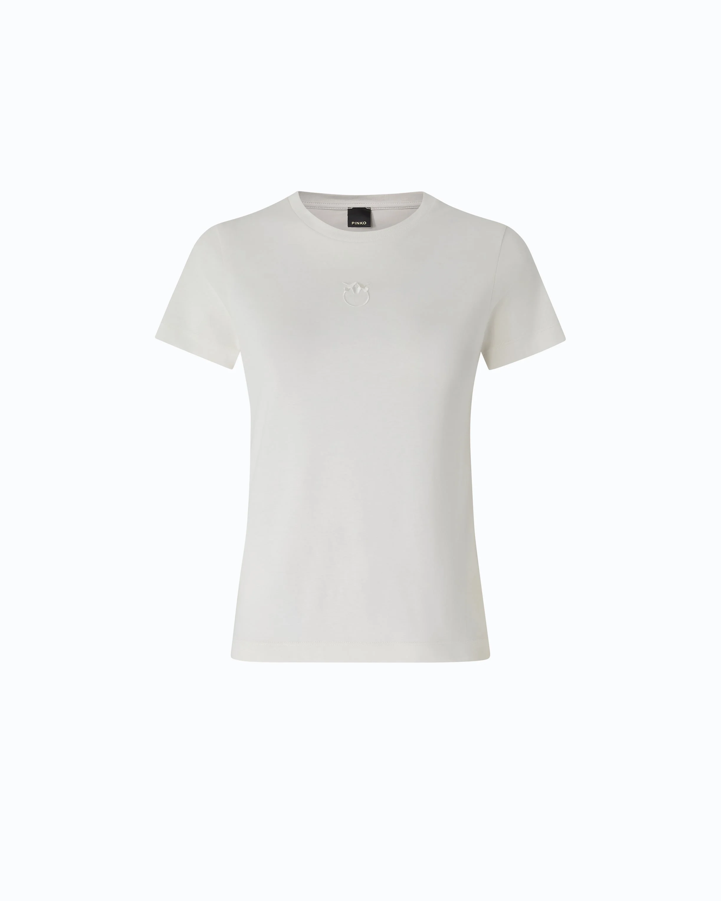 T-SHIRT WITH LOVE BIRDS LOGO - 1