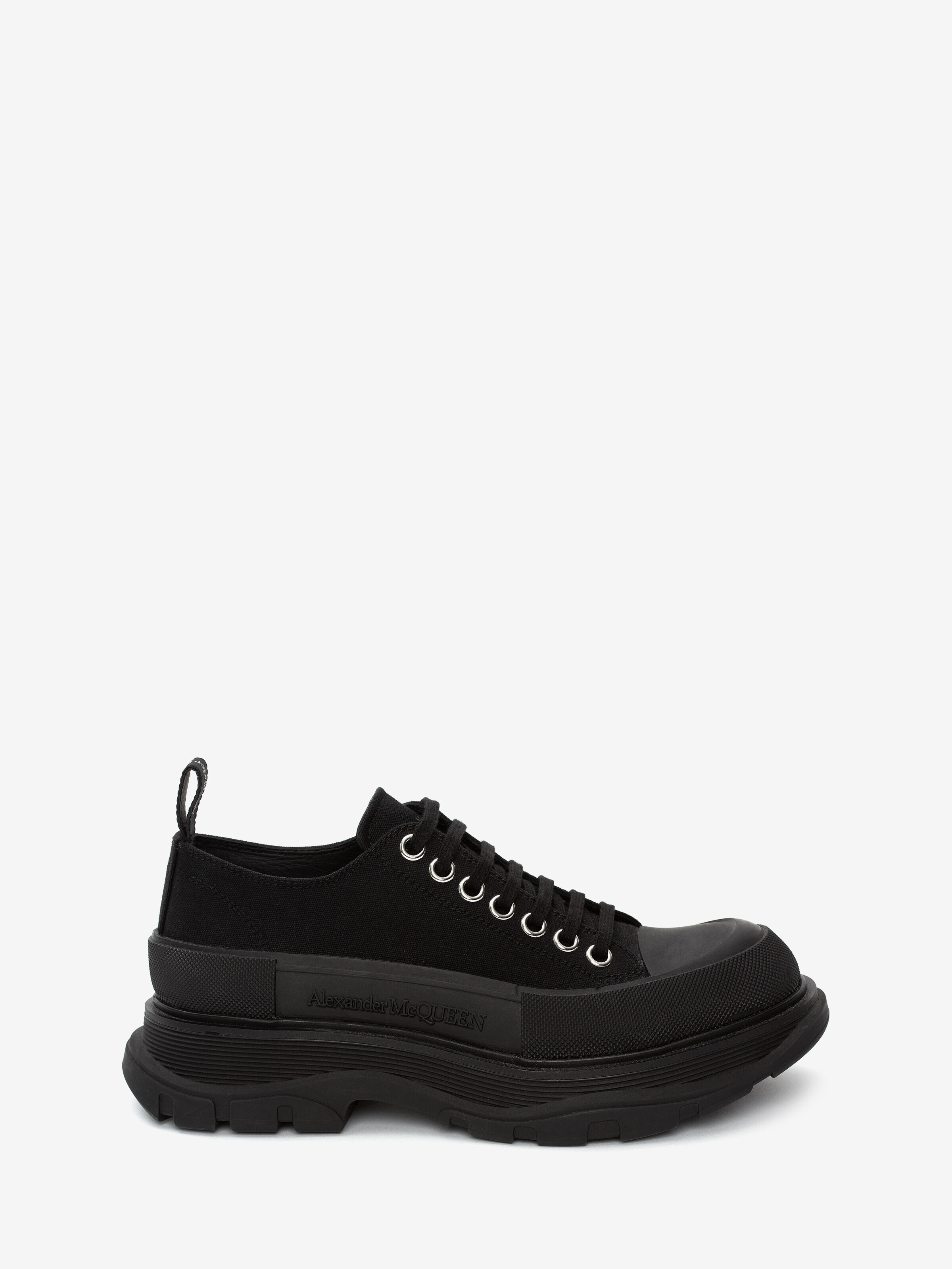Women's Tread Slick Lace Up in Black - 1