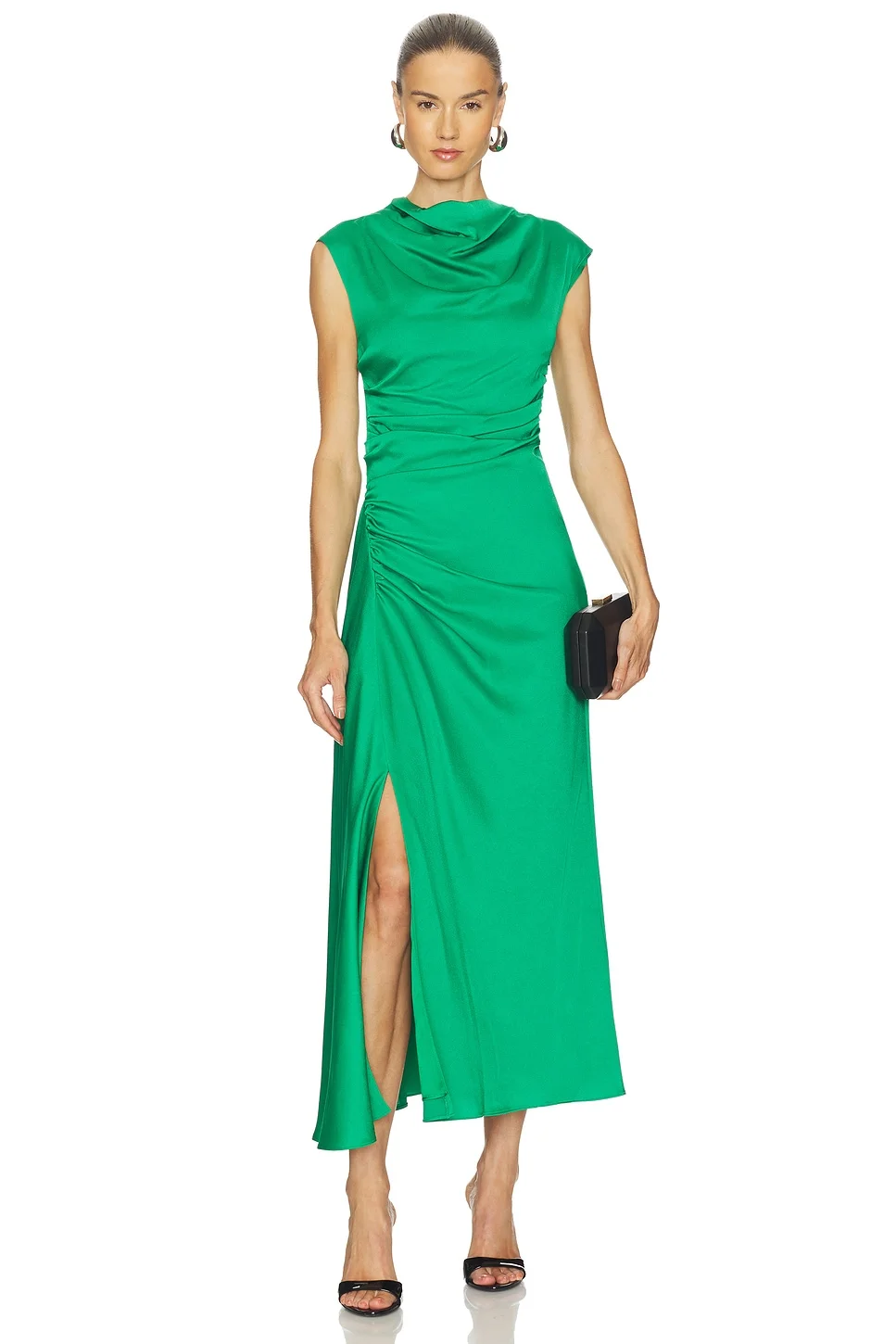 Burke Draped Mini Dress - 1