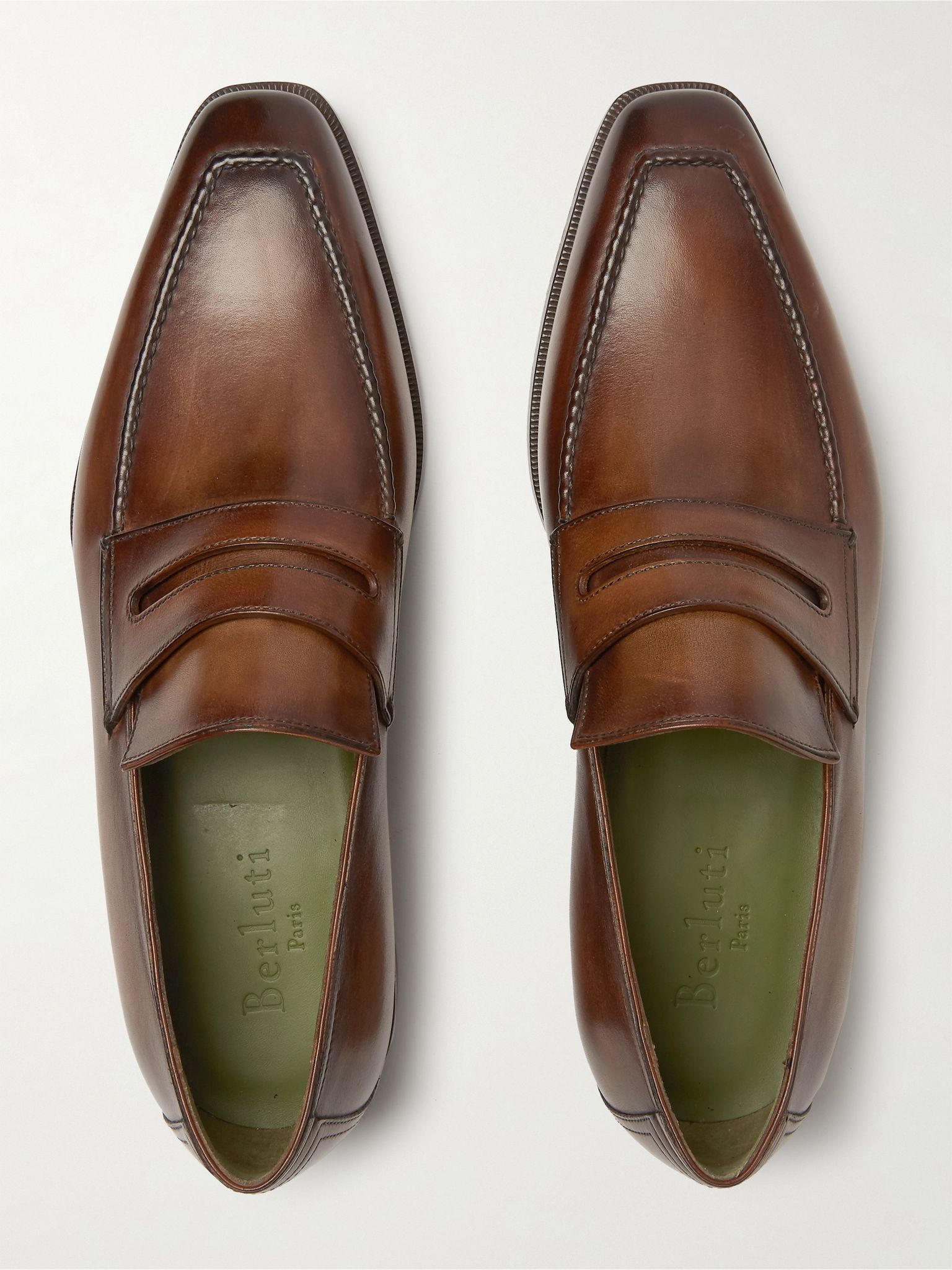 Andy Leather Loafers Brown - 7