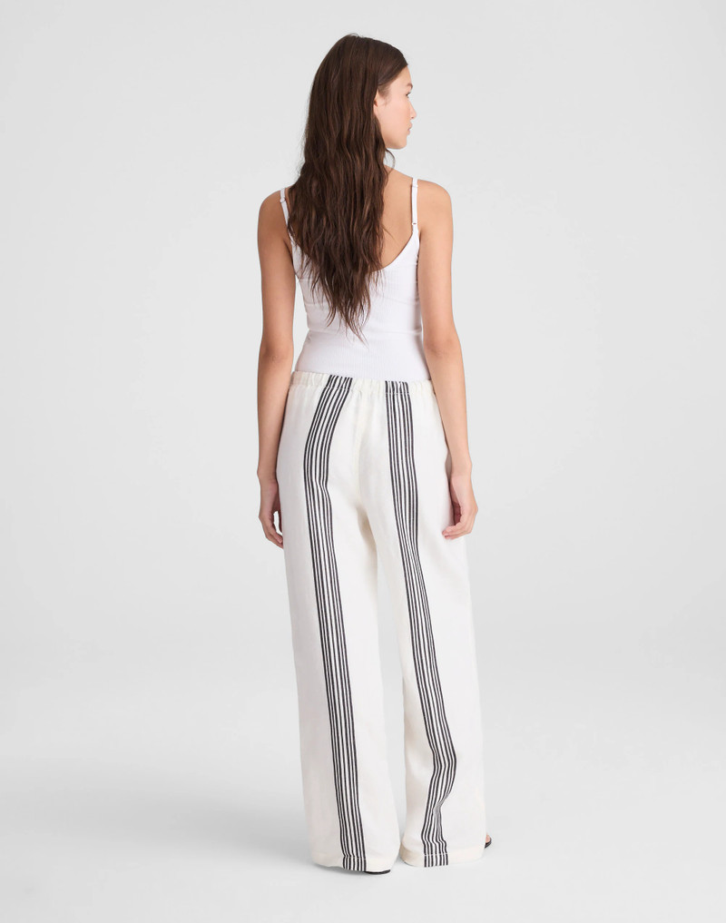 Madewell Pull-On Pants in Linen Blend outlook