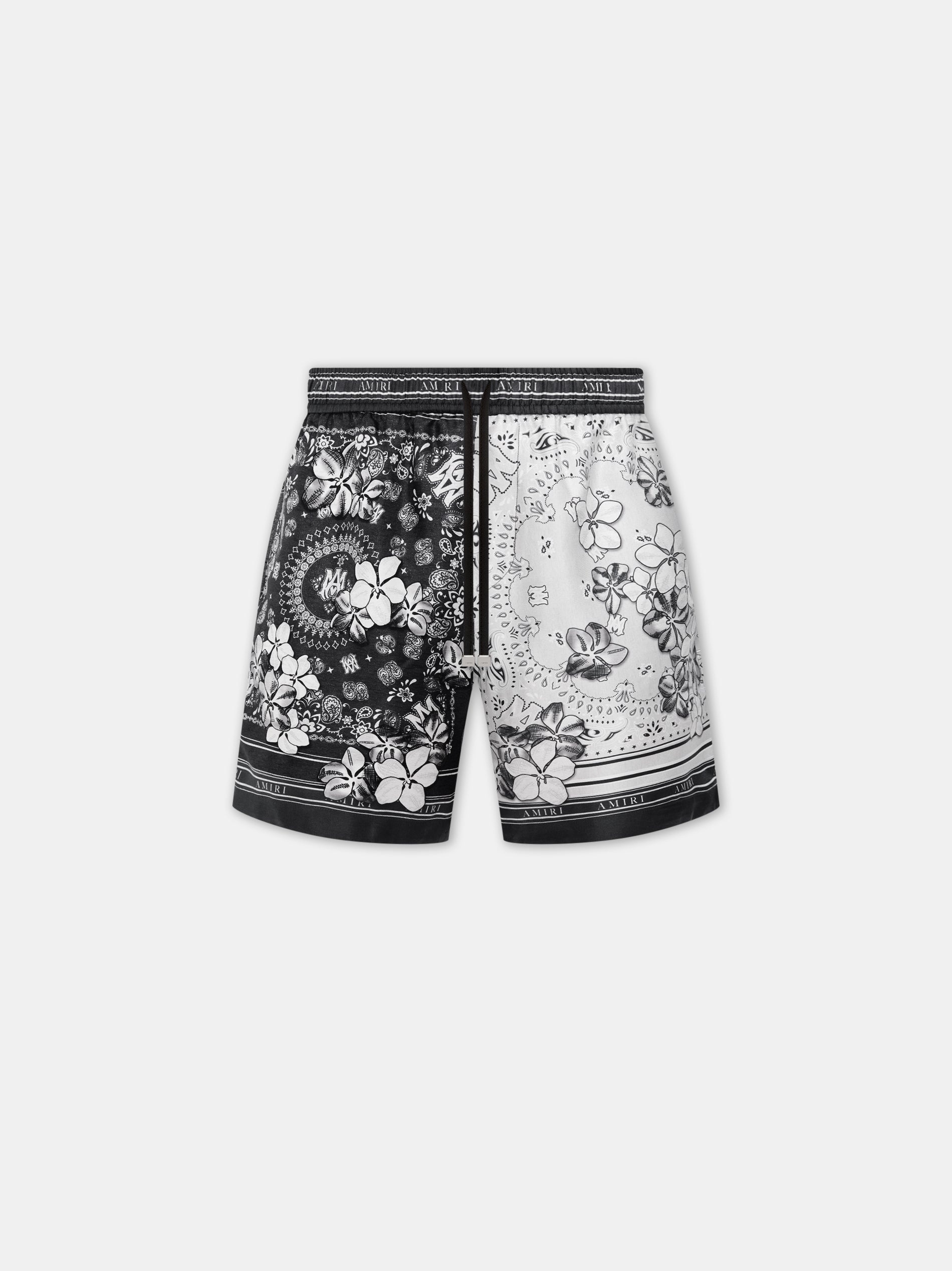 BANDANA FLORAL SHORT - 1