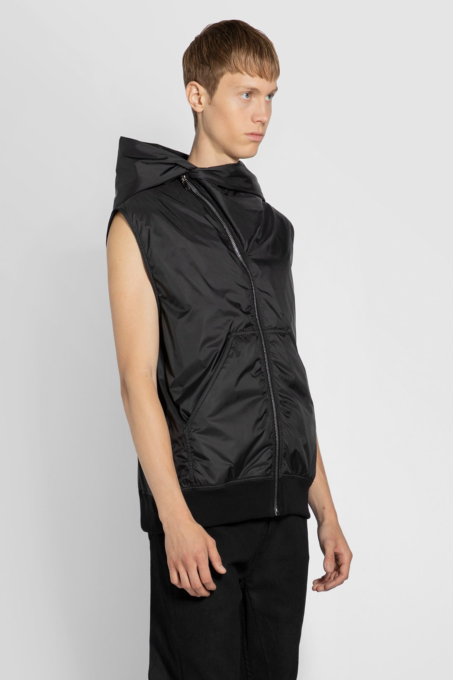 RICK OWENS MAN BLACK WAISTCOATS - 2
