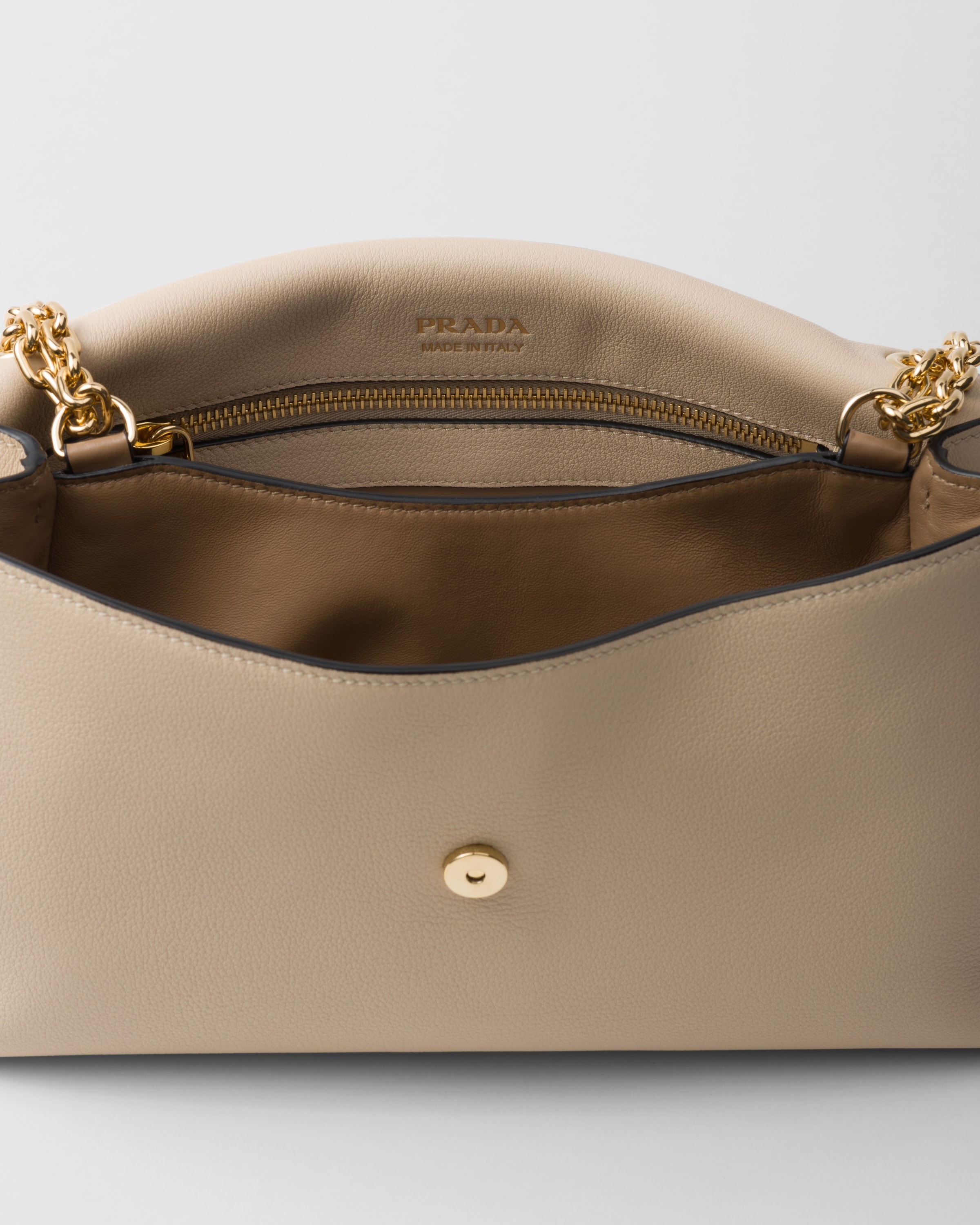 Medium leather shoulder bag - 5