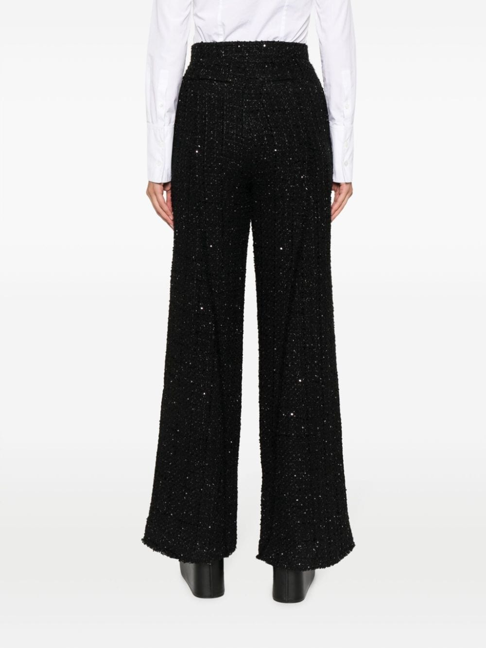 tweed tailored trousers - 4