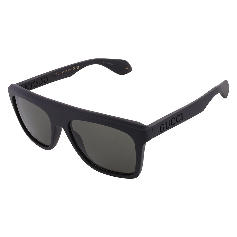 Gucci Grey Browline Men's Sunglasses GG1570S 001 57 - 3